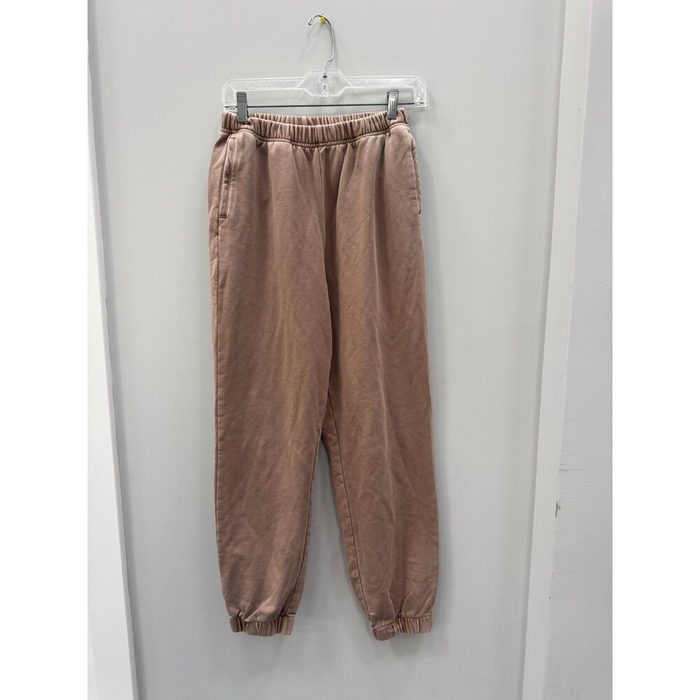 Rhythm Womens Stacked Track Pant in Caramel 2 US